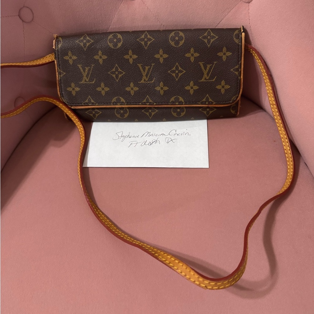 Louis Vuitton Brown Monogram Clutch